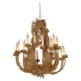Tole Chandelier