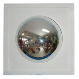 Incredible Bulls Eye Mirror Sculpture