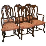 Flemish Style Dining Room Chairs