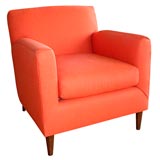 Italian upholstered club chair