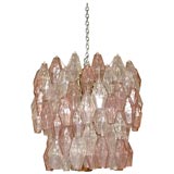 A Murano glass chandelier by Venini