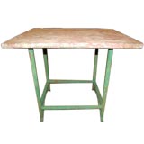 Marble Top Garden Table