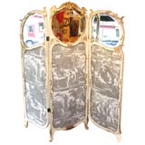 Antique Louis 15th Style Screen