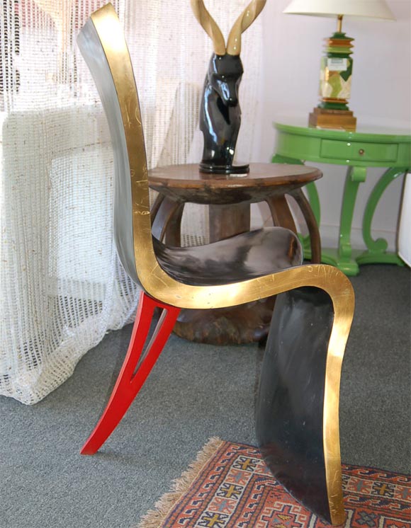COUTURE CHAIR IN BRONZE by James Vilona at 1stDibs jim vilona