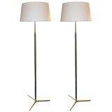 pair of floor lamps by Arlus pair of floor lamps by Arlus