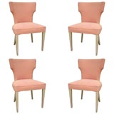 Vintage Set of Four 1940
s Chairs