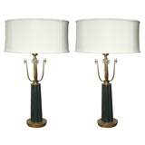 Pair Parzinger Style Lamps