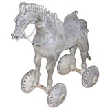 Vintage Temple Toy Horse