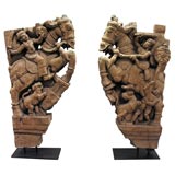 Carved Horse Bracket