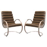 Pair of 1960s Italian Arm Chairs