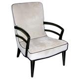 Vintage Parker Knoll Suede Chair
