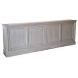 Antique Large Grey Painted Sideboard