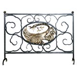 Vintage Art Deco Fire-screen by Raymond Subes