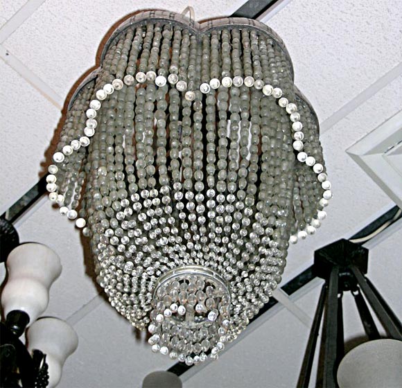 Art Deco Chandelier by Simonet Freres