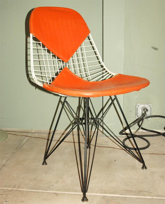 Set of Six Eames Eiffel Tower Chairs