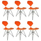 Set of Six Eames Eiffel Tower Chairs