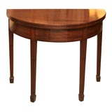 Demi Lune Card Table Demi Lune Card Table