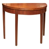 Demi Lune Card Table