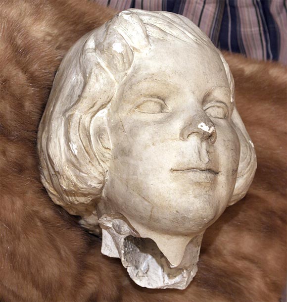Artist Study of Girl's Head