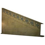 Mirrored Pair of Large Theatrical Backdrops