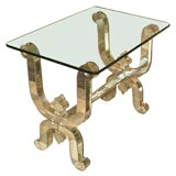Parisienne Moderne Mirrored Cocktail Table