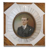Antique Portrait on Ivory