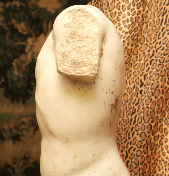 18th Century and Earlier Roman Marble Torso of an Athlete