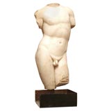 Roman Marble Torso of an Athlete