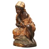 Italian Figure of a Nubian Girl