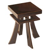 Black Square Good Fortune Side Table