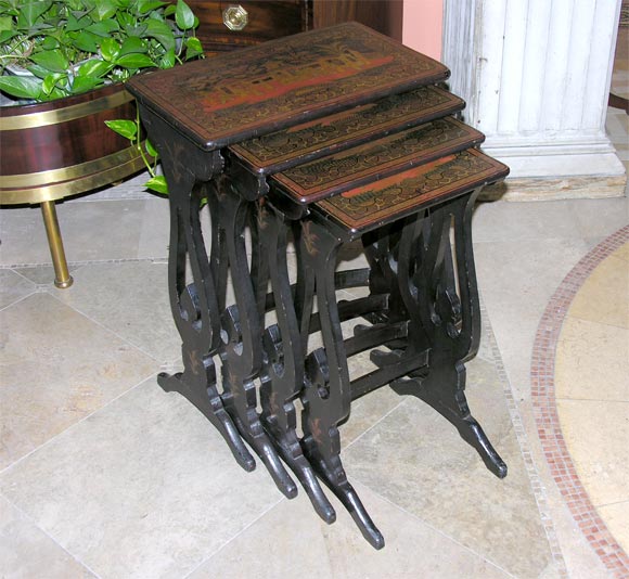 Chinese Export Nest of Tables