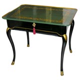 Louis XV Lacquered and Stencilled Side Table, mid 18th century
