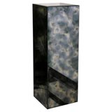 Smoked Mirror Pedestal