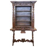 18th c. Spanish Walnut Vitrine 18th c. Spanish Walnut Vitrine