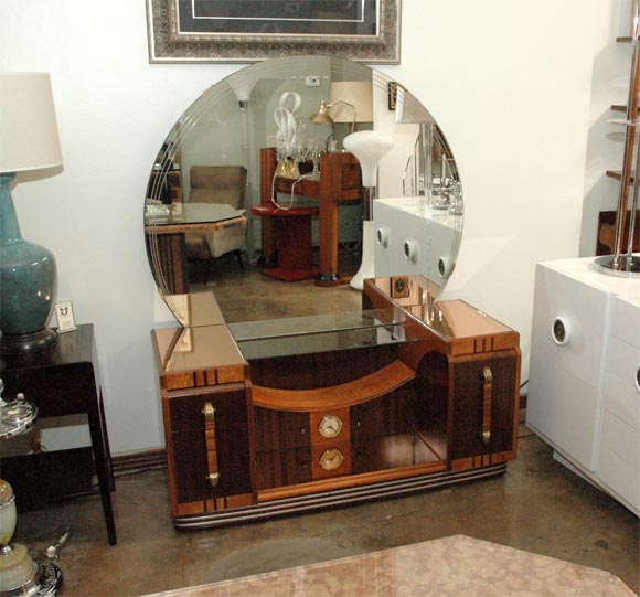 FRENCH  ART DECO VANITY