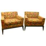 Pair of club chairs by Russell Wright