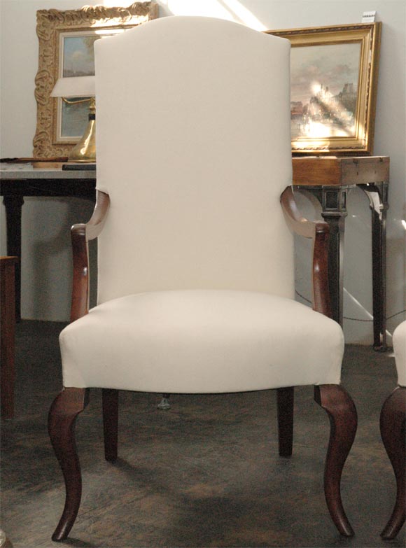 Art Deco Pair of Referenced Armchairs by Jean-Charles Moreux For Sale