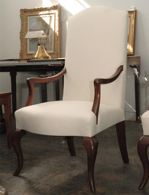 French Pair of Referenced Armchairs by Jean-Charles Moreux For Sale