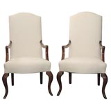 Pair of Referenced Armchairs by Jean-Charles Moreux 9