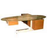 Exceptional desk and office suite by Jules Leleu