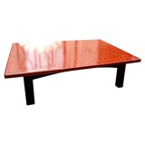Japanese lacquer coffee table