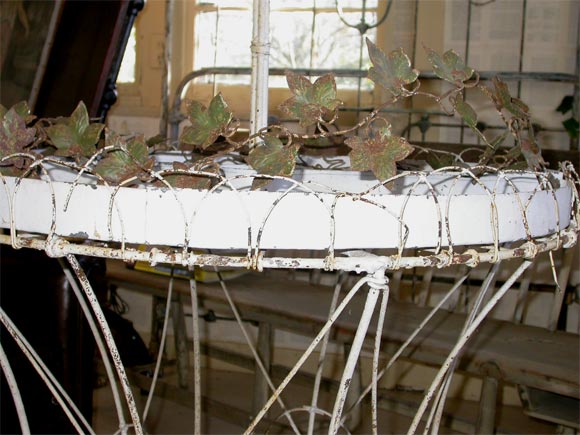 French Victorian Wire Plant Stand