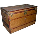 Antique Large  Louis Vuitton  Steamer trunk