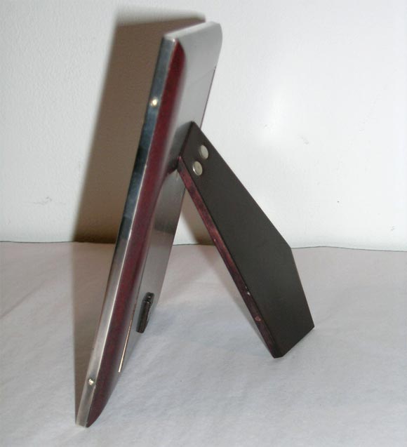Late 20th Century Sterling Gucci Picture frame For Sale