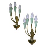Vintage Pair of  Italian Sconces