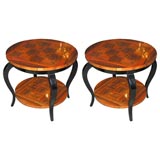A Pair of Italian Art Deco Occasional Tables