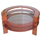 An Art Deco Cocktail Table by Piero Bottoni in Palissander