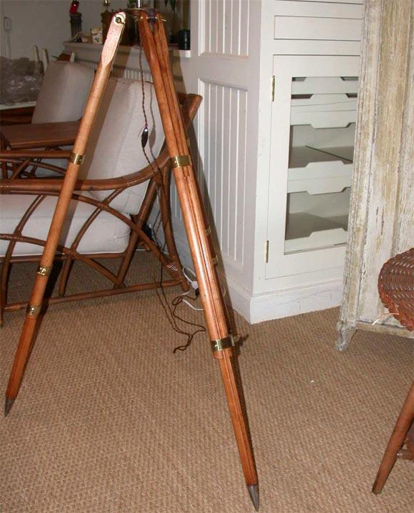 surveyor tripod lamp