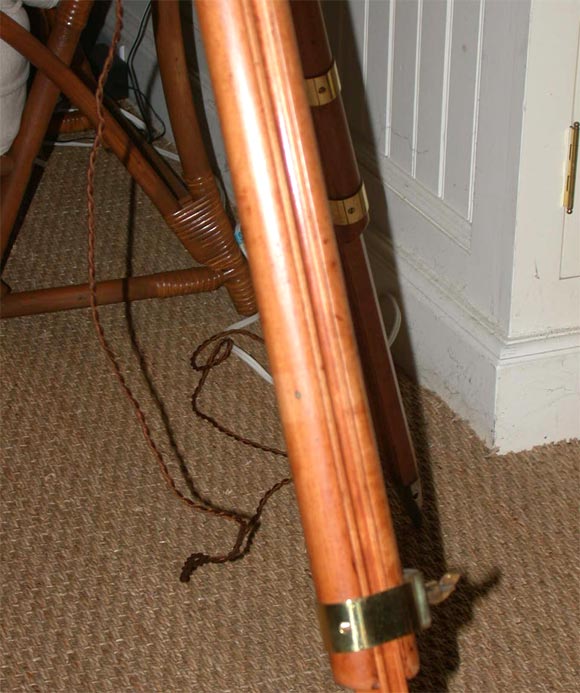 French Surveyor's Transit Lamp