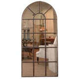 Iron Window Mirror